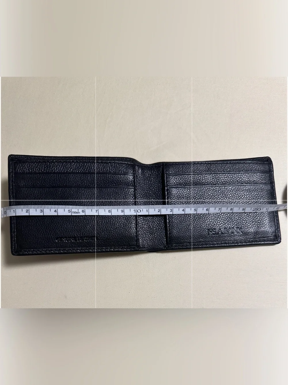 Black Leather Men’s Wallet
